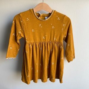 Zara baby yellow dress